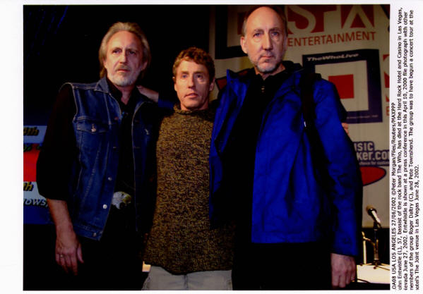 The Who - 2002 USA Press Photo