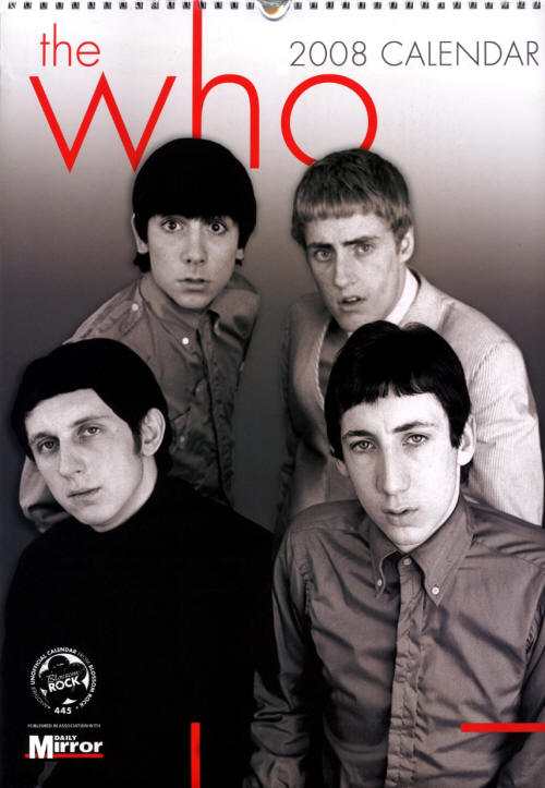 The Who - Calendar - 2008 UK