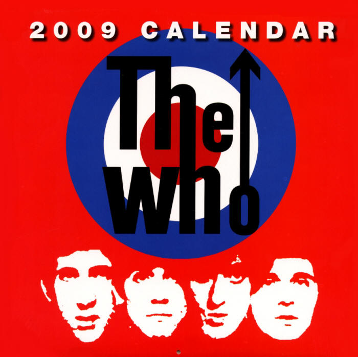 The Who - Calendar - 2009 USA