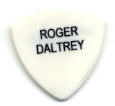 Roger Daltrey - Guitar Pick - 2011 UK
