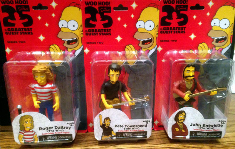The Who - 2014 USA - Simpsons Action Figures