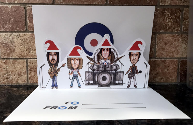 The Who - Holliday Card - 2016 UK
