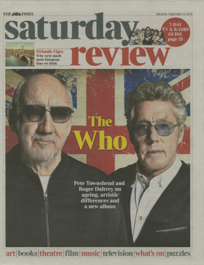 The Who - UK - Saturday Review - September 30, 2019