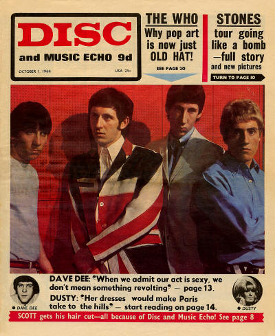 The Who - UK - Disc and Music Echo - October 1, 1966