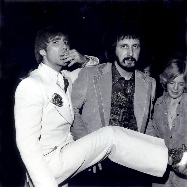Keith Moon & John Entwistle - The Who Squeeze Box Party - 1975