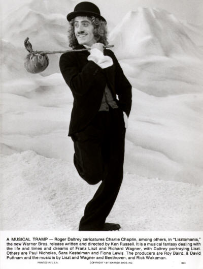 Roger Daltrey (as Charlie Chaplin) - Lisztomania - 1975 USA