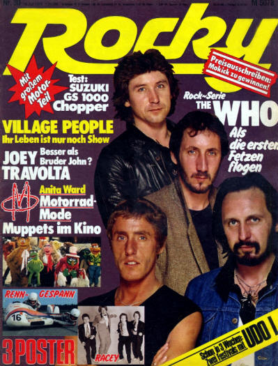 The Who - Germany - Rocky - July, 1979