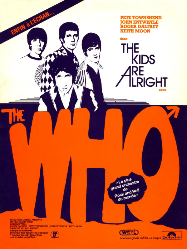 The Who - The Kids Are Alright - 1979 Press Kit (France)