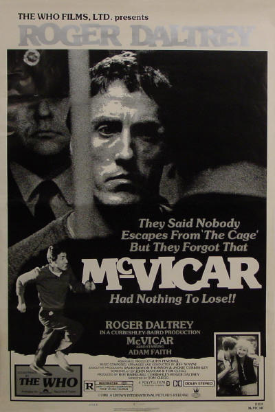 Roger Daltrey - McVicar - 1980 USA (Promo)