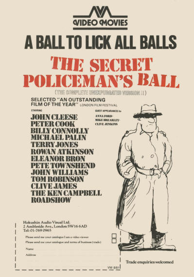 Pete Townshend - The Secret Policeman's Ball (Video) - 1981 UK