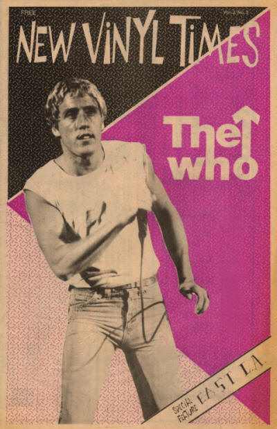 The Who - USA - New Vinyl Times - March, 1981