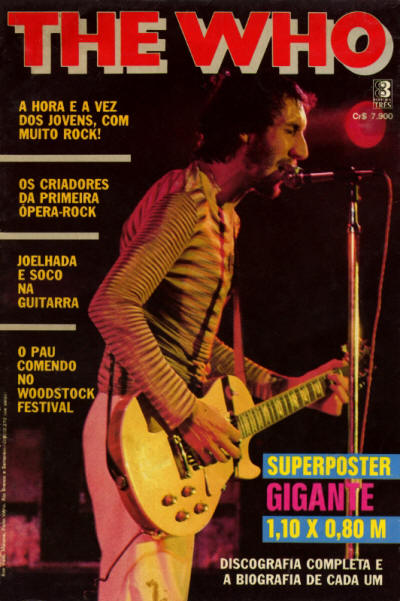 The Who - Brazil - 1985 Magazine/Poster