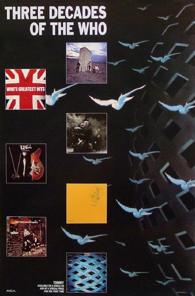 The Who - "Three Decades Of The Who" - 1993 USA (Promo)