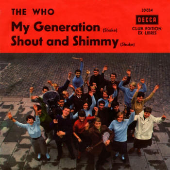 The Who - My Generation - 1965 Switzerland "Club Edition" 45 