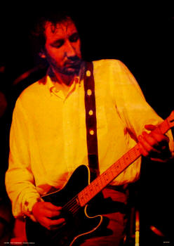 Pete Townshend - 1979 USA Poster 
