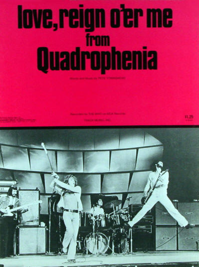 The Who - USA - Love Reign O'er Me - 1973