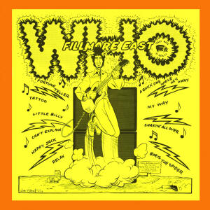 The Who - Fillmore East - 04-05-68 - LP - Orange (Back Cover)