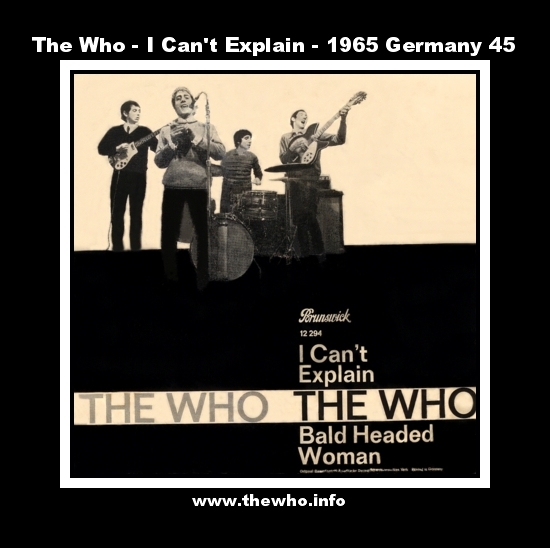 The Who - I Can't Explain - 1965 Germany 45