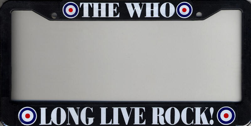 The Who - License Plate Frame (USA)