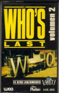 Who's Last - 1984 Uruguay Cassette (Volume 2)