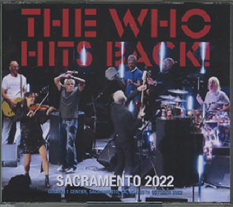 The Who Hits Back - Sacramento 2022 - CD - 10-26-22