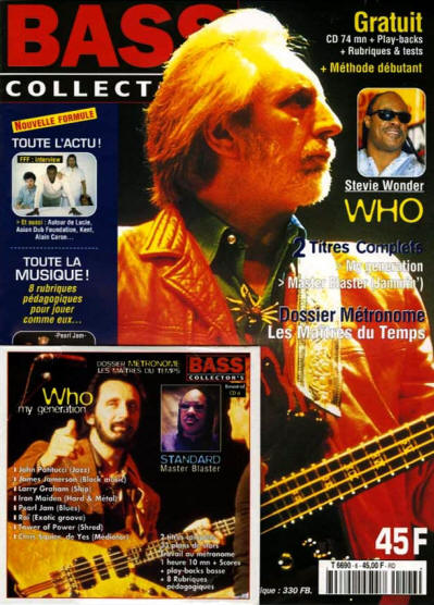 John Entwistle - Belgium - Bass Collector - May, 2000