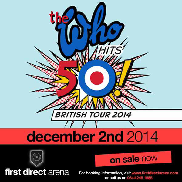 The Who - First Direct Arena - Leeds, England - December 2, 2014