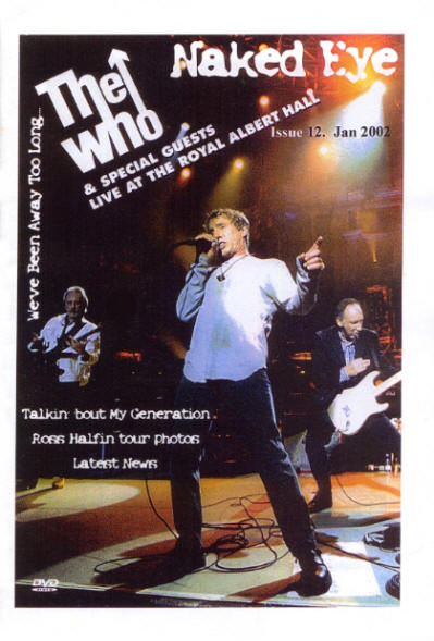 The Who - UK - Naked Eye - January, 2002