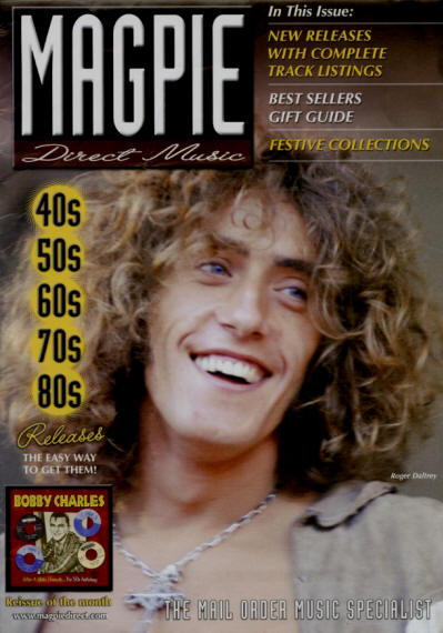 Roger Daltrey - UK - Magpie - December, 2002