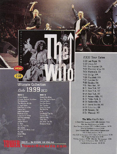 The Who - The Ultimate Collection - 2002 USA