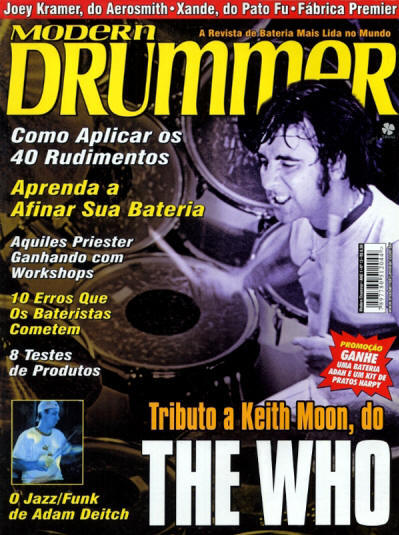 Keith Moon - Brazil - Modern Drummer - September, 2003