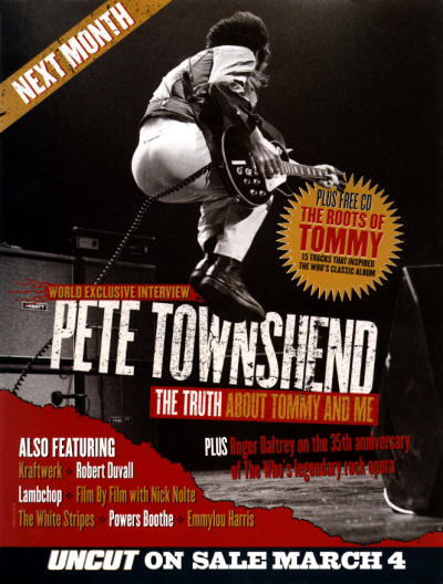 Pete Townshend - Uncut - 2003 UK