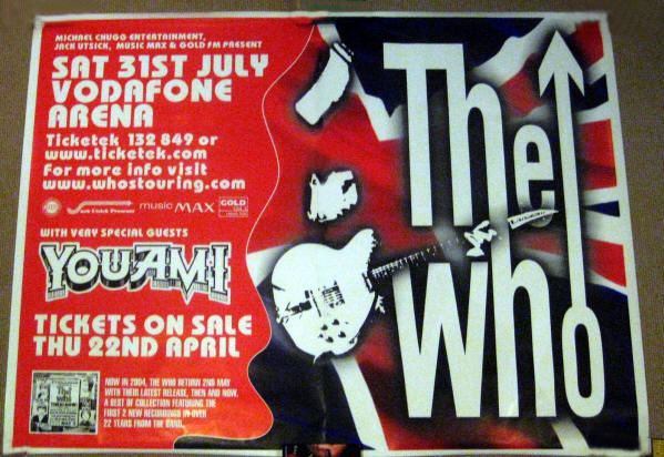 The Who - July 31, 2004 Vodafone Arena - Australia (Promo)
