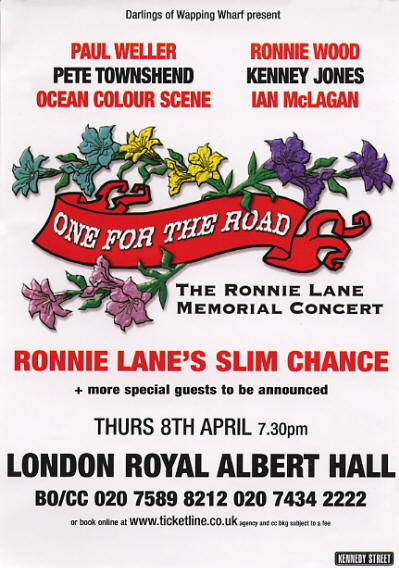 Pete Townshend - Ronnie Lane Memorial Concert - 2004 UK
