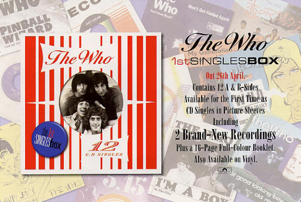 The Who - 1st Singles Box - 2004 UK