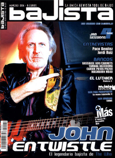 John Entwistle - Spain - Bajista - February, 2005