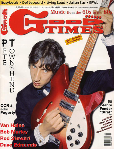 Pete Townshend - Germany - Good Times - February/March, 2005 