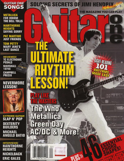 The Who - USA - Guitar One - April, 2006