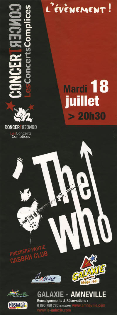 The Who - July 18, 2006 -  Amneville, France (Promo)