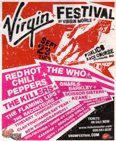 The Who - Virgin Festival - 09/23/06 Baltimore, MD USA