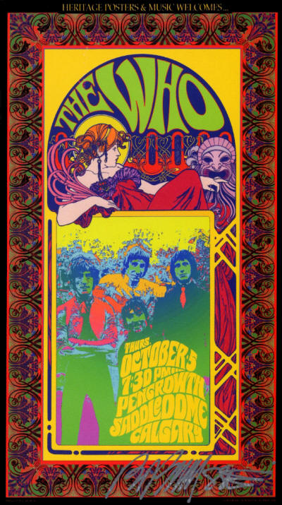 The Who - Saddledome, Calgary - 10/5/06 Canada Handbill