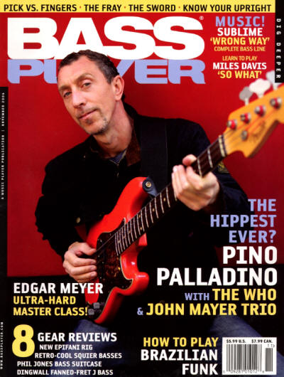 Pino Palladino - USA - Bass Player - November, 2006