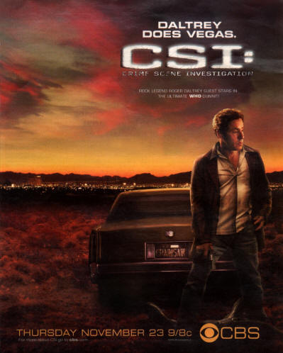 Roger Daltrey - CSI - 2006 USA