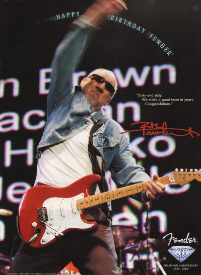 Pete Townshend - Fender - 2006 USA