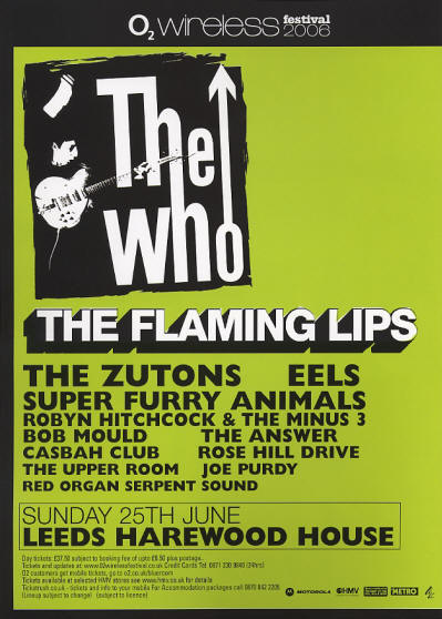 The Who - Leeds Harewood House - June 25, 2006 UK