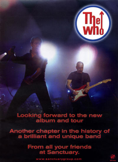 The Who - Sanctuary - 2006 UK