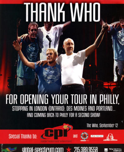 The Who - Thank Who - 2006 USA