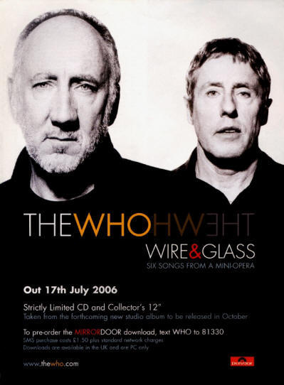 The Who - Wire & Glass - 2006 UK