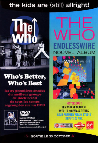 The Who - Who's Better Who's Best & Endless Wire - 2006 France