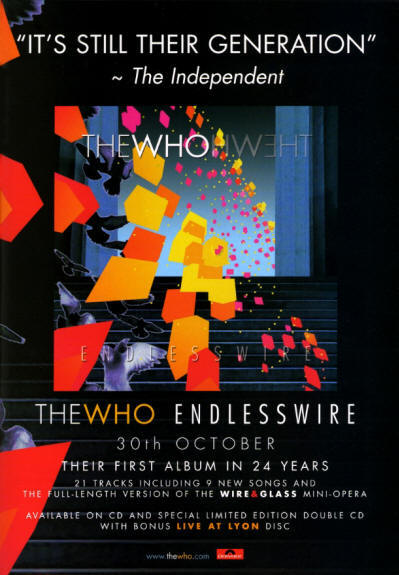 The Who - Endless Wire - 2006 UK